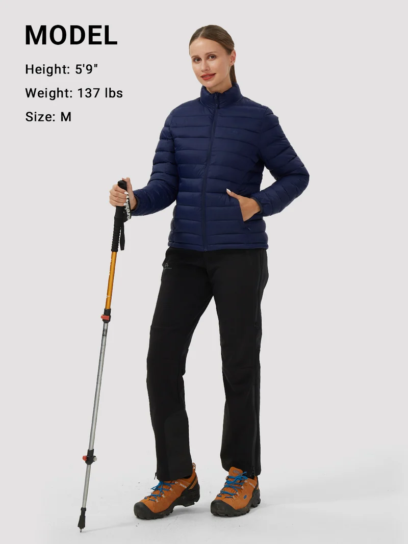Women's 350g Lightweight Packable Puffer Jacket