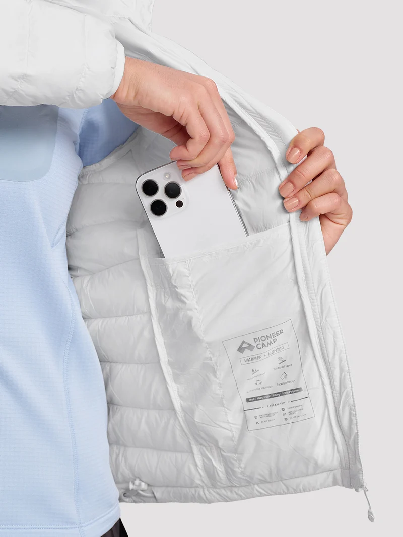 Women's 350g Lightweight Packable Puffer Jacket