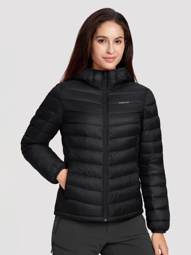 Women's 12oz Lightweight Packable Puffer Jacket with Hood
