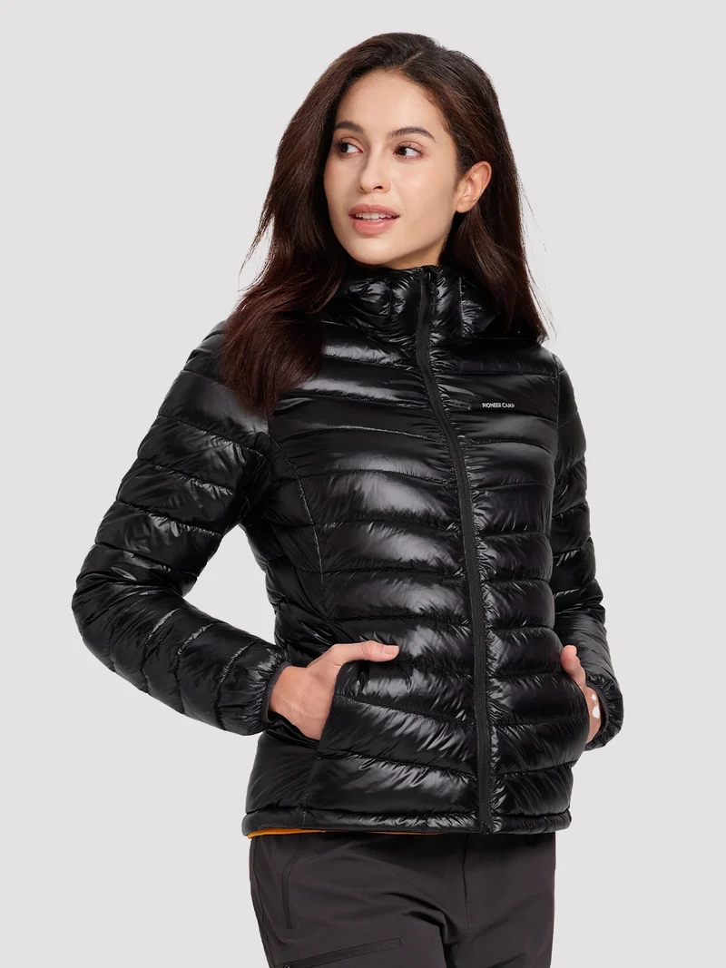 Women's 12oz Lightweight Packable Puffer Jacket with Hood