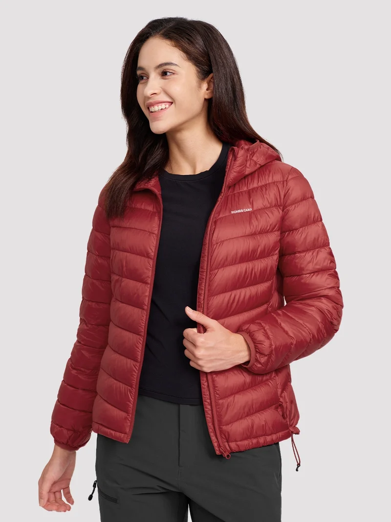 Women's 12oz Lightweight Packable Puffer Jacket with Hood