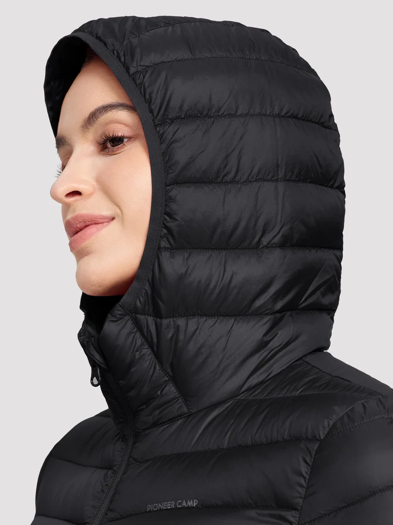 Women's 12oz Lightweight Packable Puffer Jacket with Hood