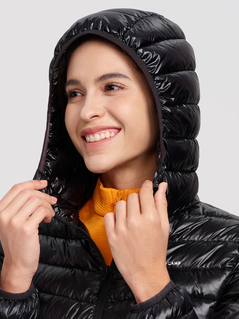Women's 12oz Lightweight Packable Puffer Jacket with Hood