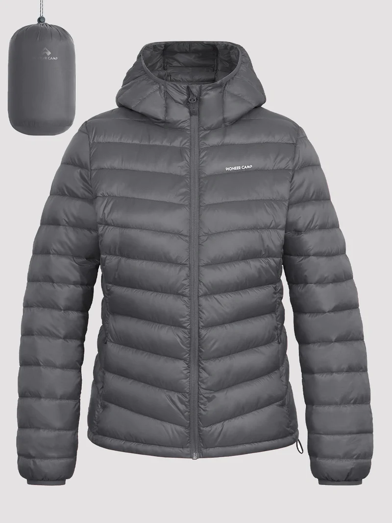 Women's 12oz Lightweight Packable Puffer Jacket with Hood
