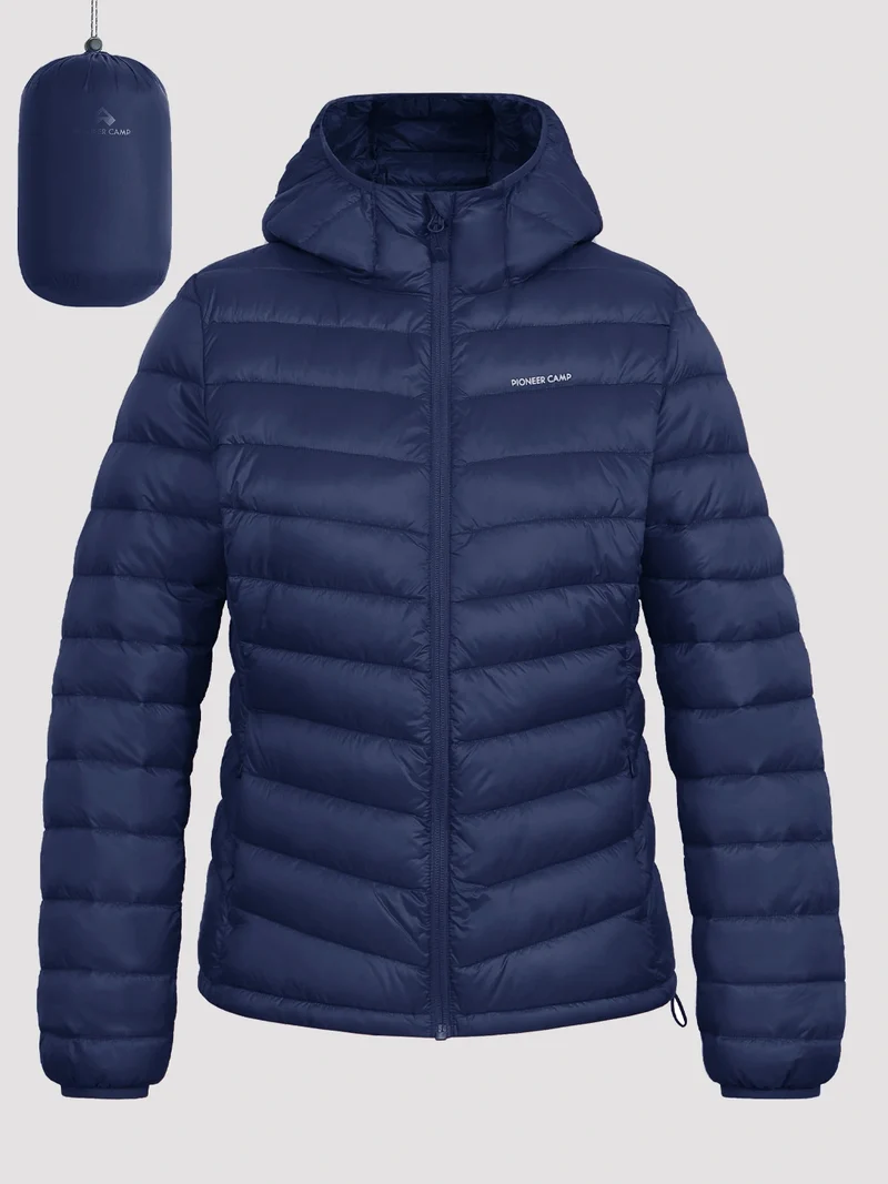 Women's 12oz Lightweight Packable Puffer Jacket with Hood