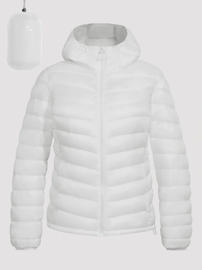 Women's 12oz Lightweight Packable Puffer Jacket with Hood