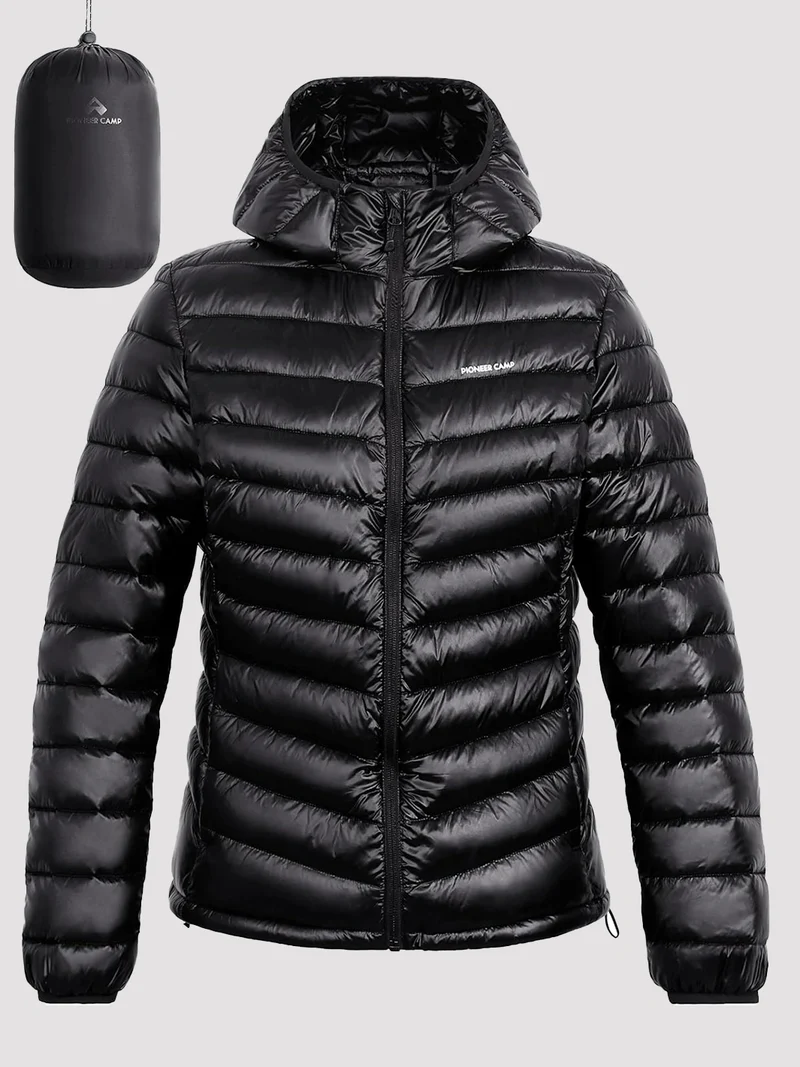 Women's 12oz Lightweight Packable Puffer Jacket with Hood