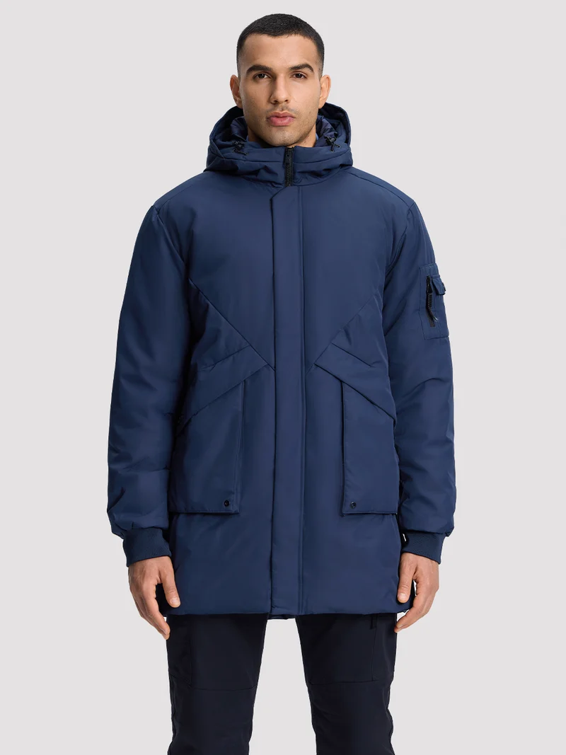 Men's Winter Long Hooded Thicken Parkas