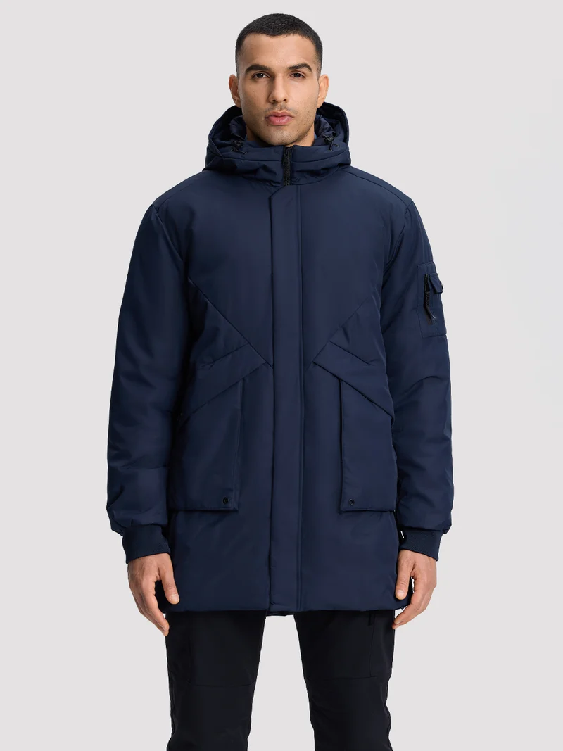 Men's Winter Long Hooded Thicken Parkas