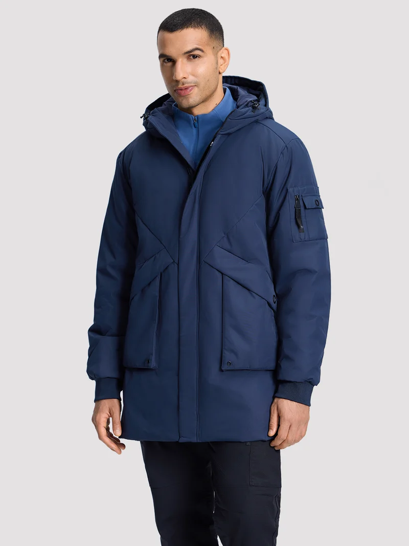 Men's Winter Long Hooded Thicken Parkas