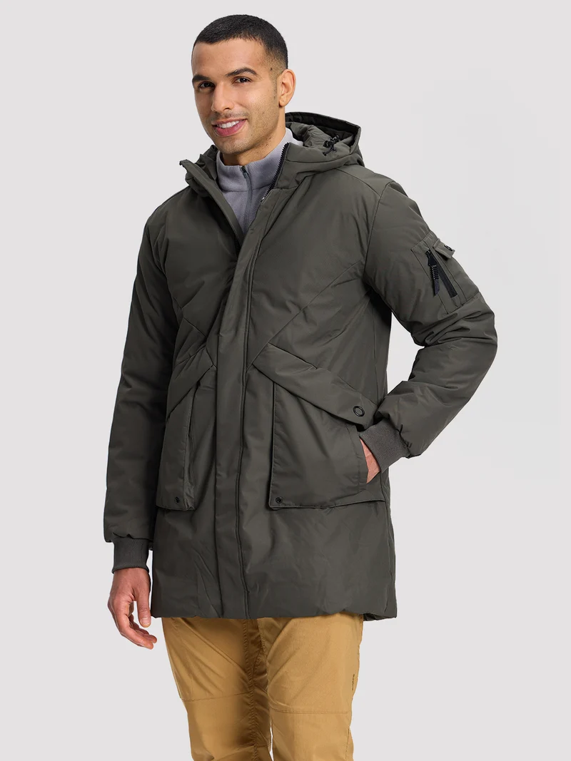 Men's Winter Long Hooded Thicken Parkas