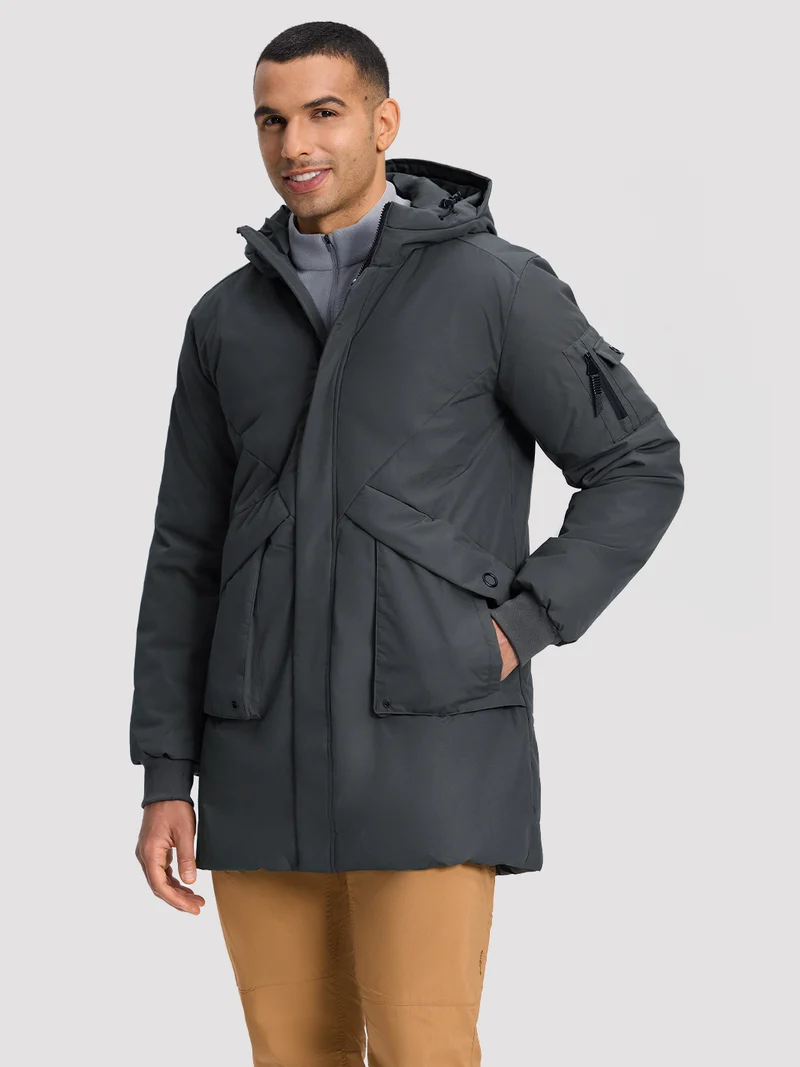 Men's Winter Long Hooded Thicken Parkas