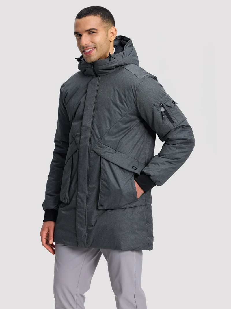 Men's Winter Long Hooded Thicken Parkas