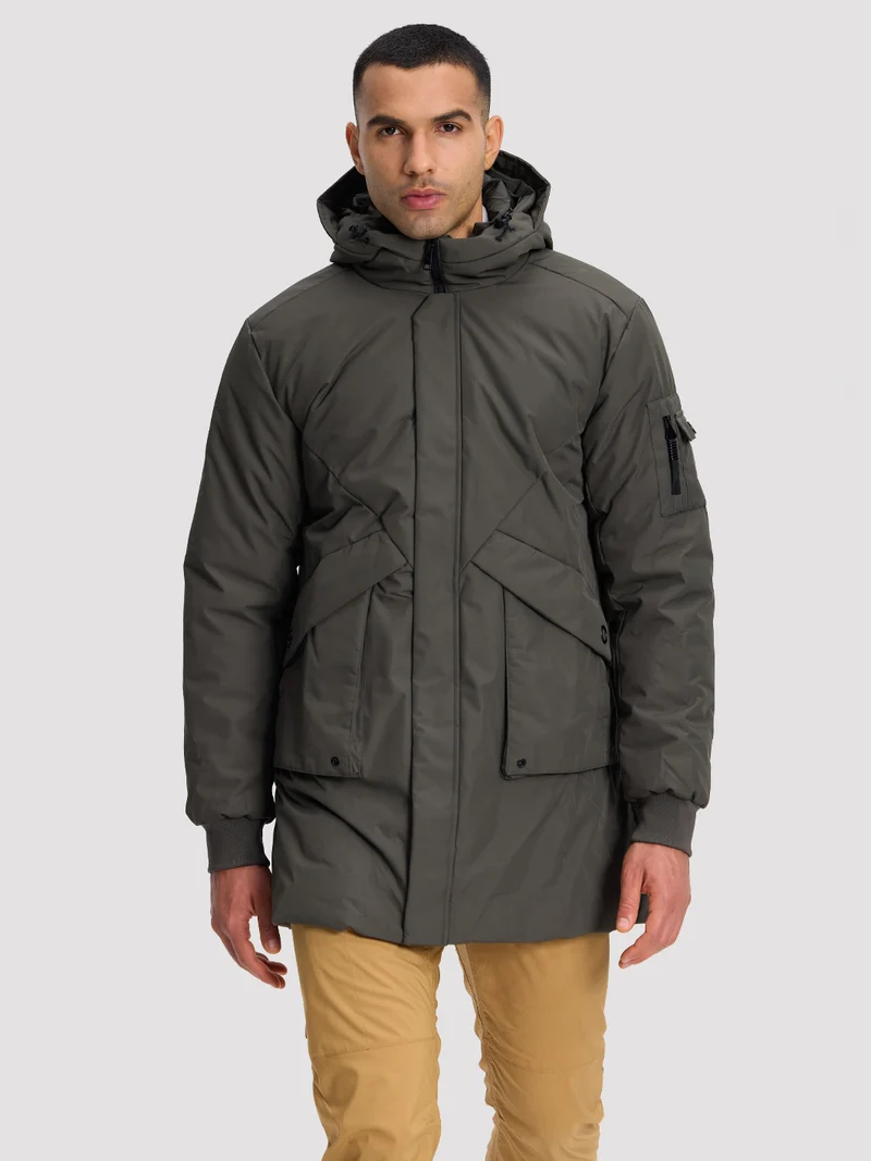 Men's Winter Long Hooded Thicken Parkas