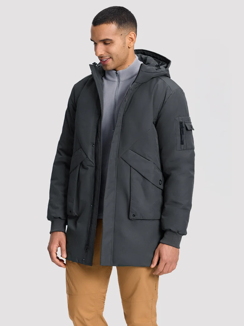 Men's Winter Long Hooded Thicken Parkas