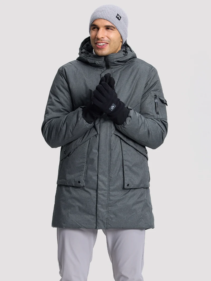 Men's Winter Long Hooded Thicken Parkas