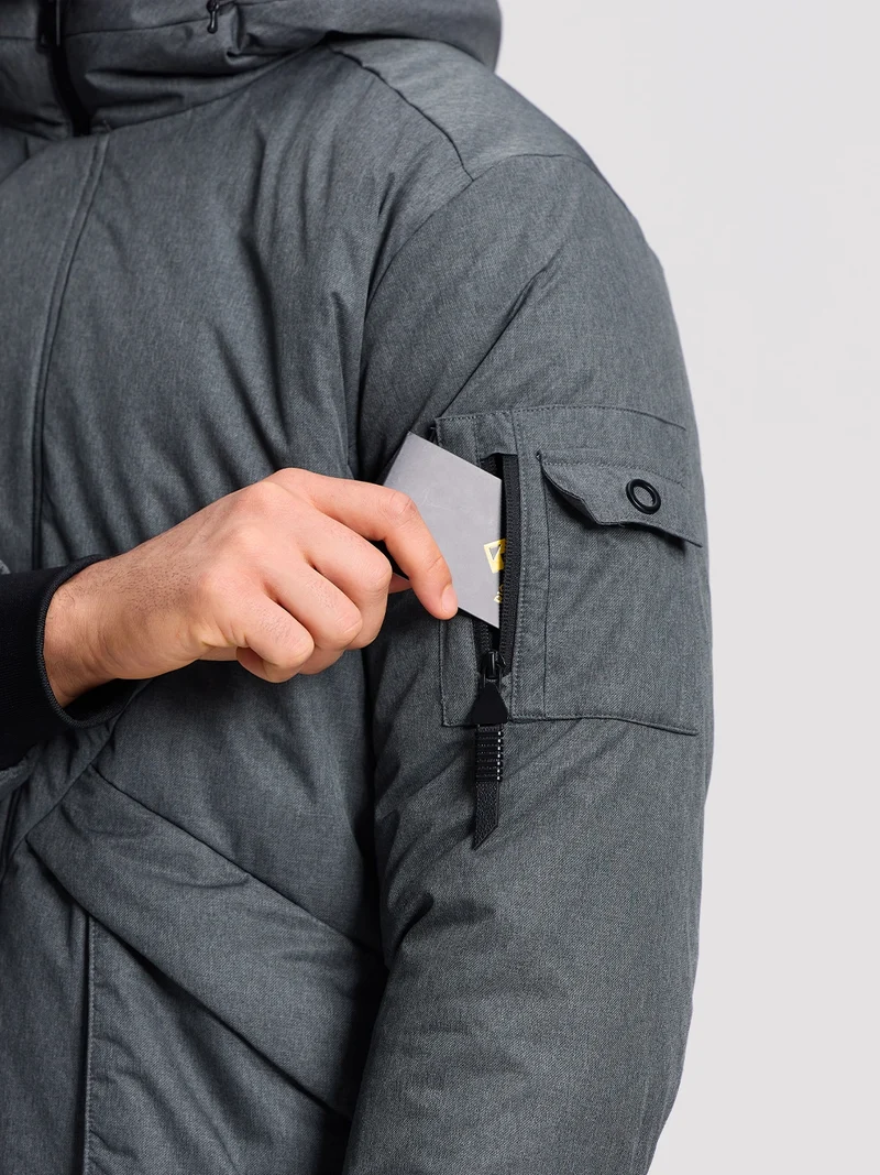 Men's Winter Long Hooded Thicken Parkas