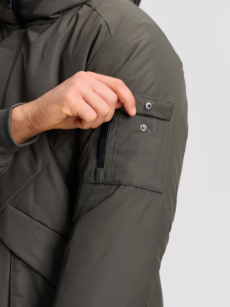 Men's Winter Long Hooded Thicken Parkas