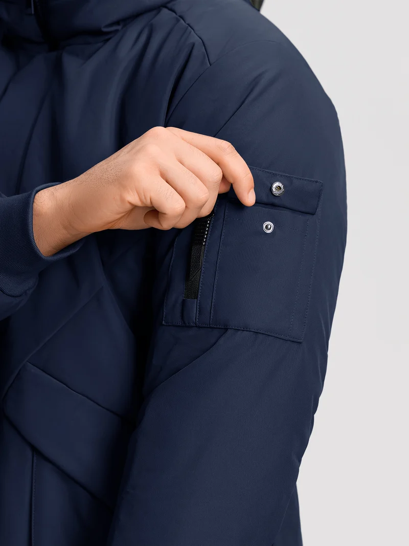 Men's Winter Long Hooded Thicken Parkas