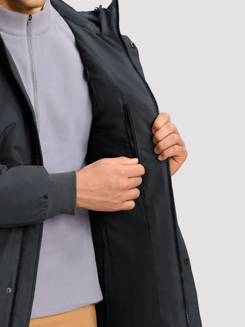 Men's Winter Long Hooded Thicken Parkas