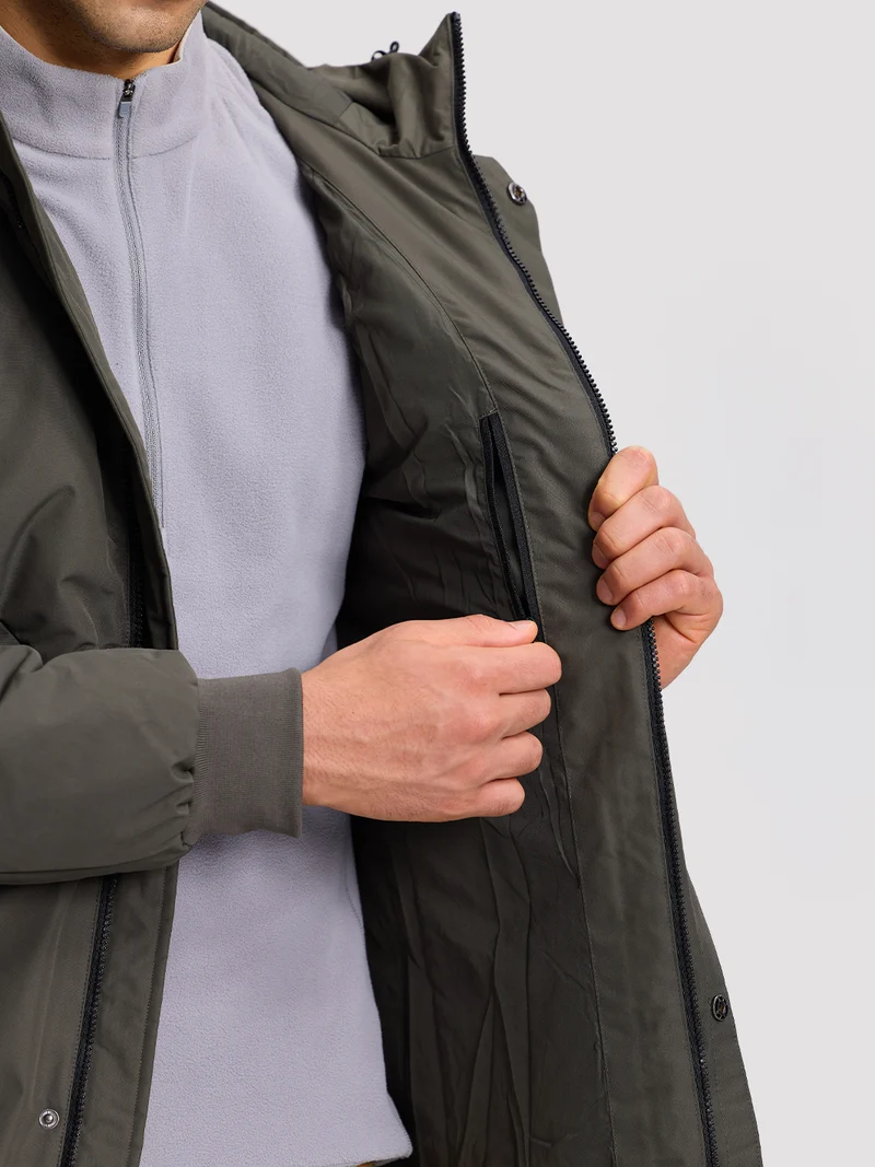 Men's Winter Long Hooded Thicken Parkas