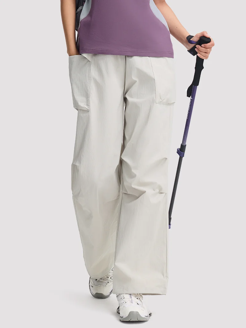 Women's Quick-Dry Baggy Parachute Pants