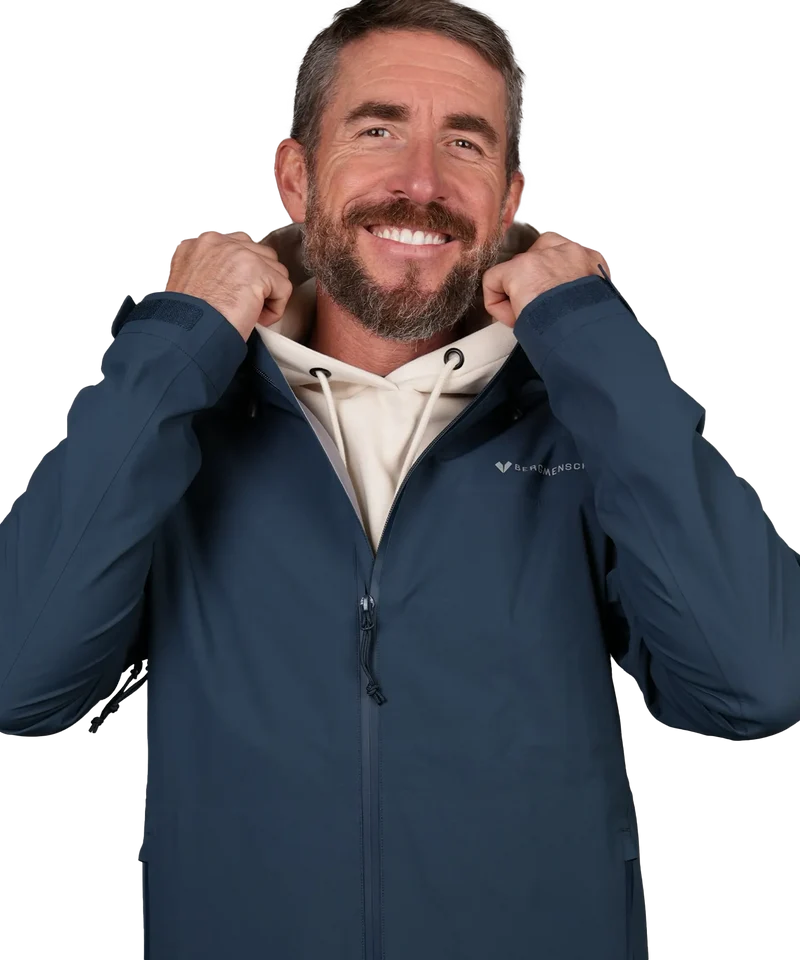 Herren 3L Hardshell Regenjacke