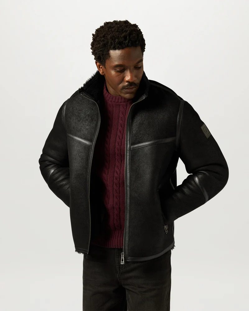 HIGHLAND SHEARLING JACKET
