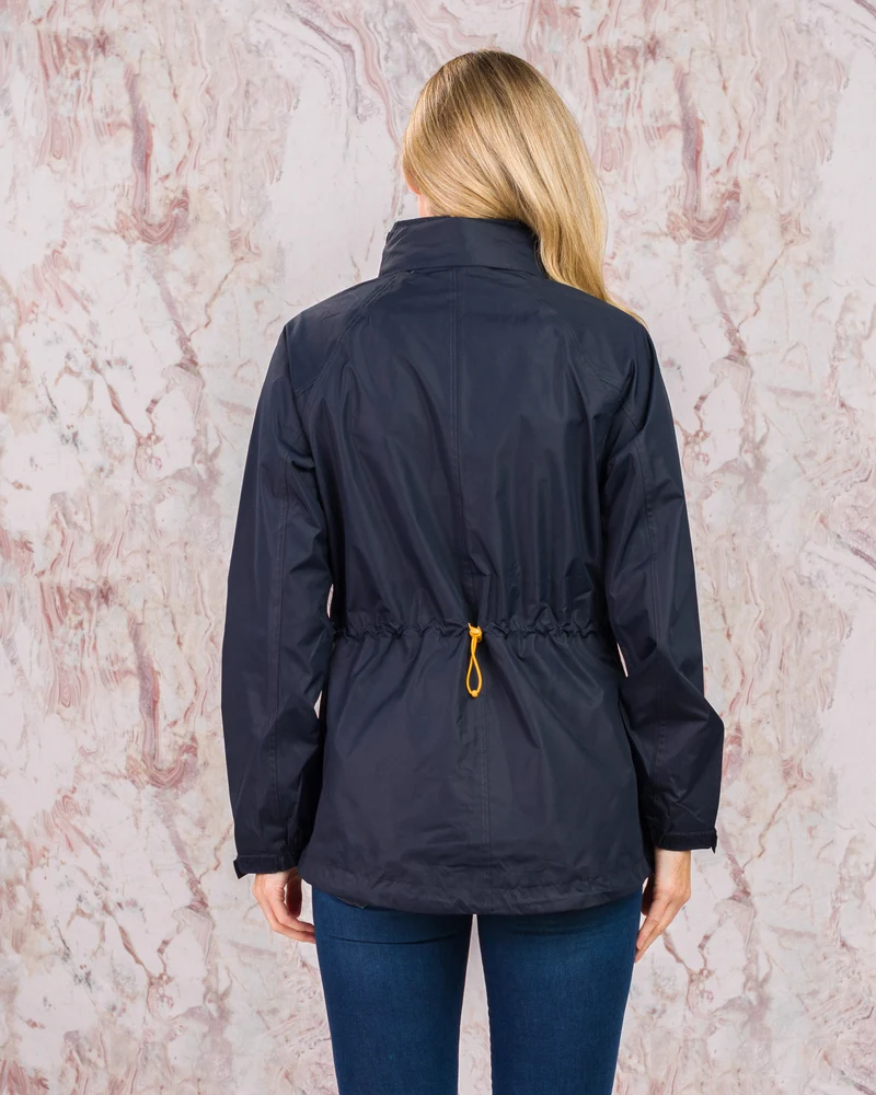 Willow Lightweight Waterproof Jacket - Navy