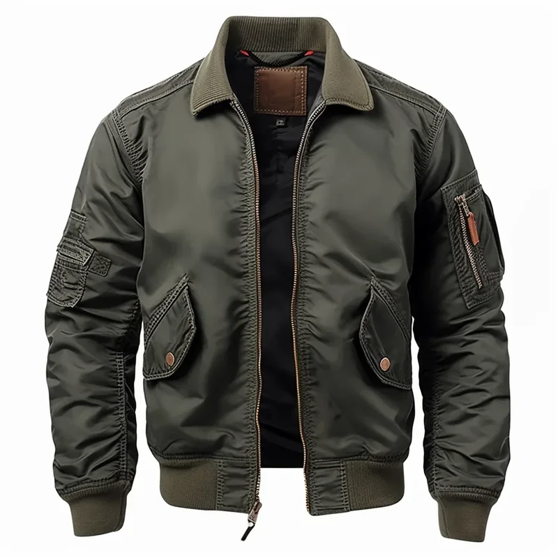 Sportliche Herren Bomberjacke