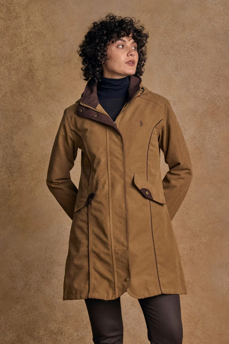 Una Waterproof Jacket - Camel