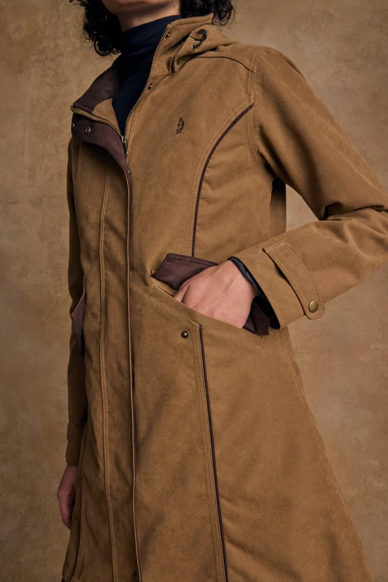 Una Waterproof Jacket - Camel