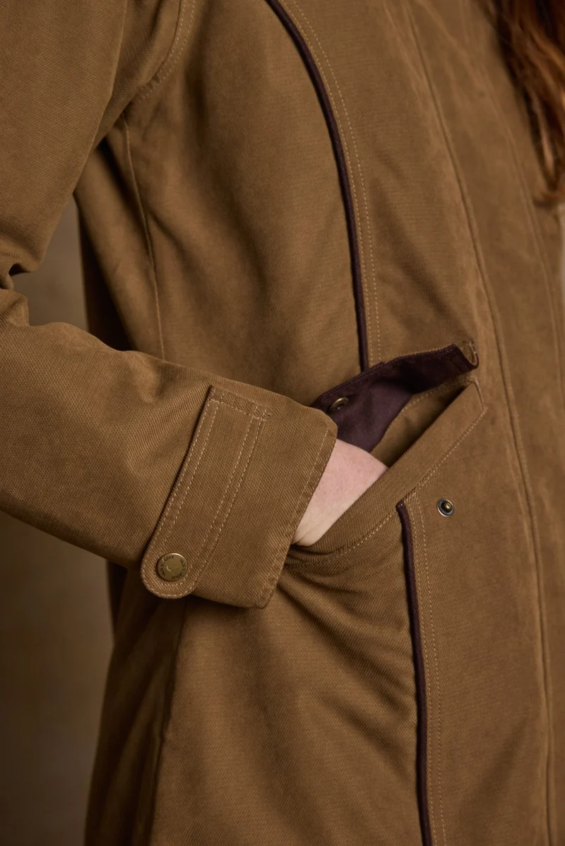 Erin Waterproof Coat - Camel