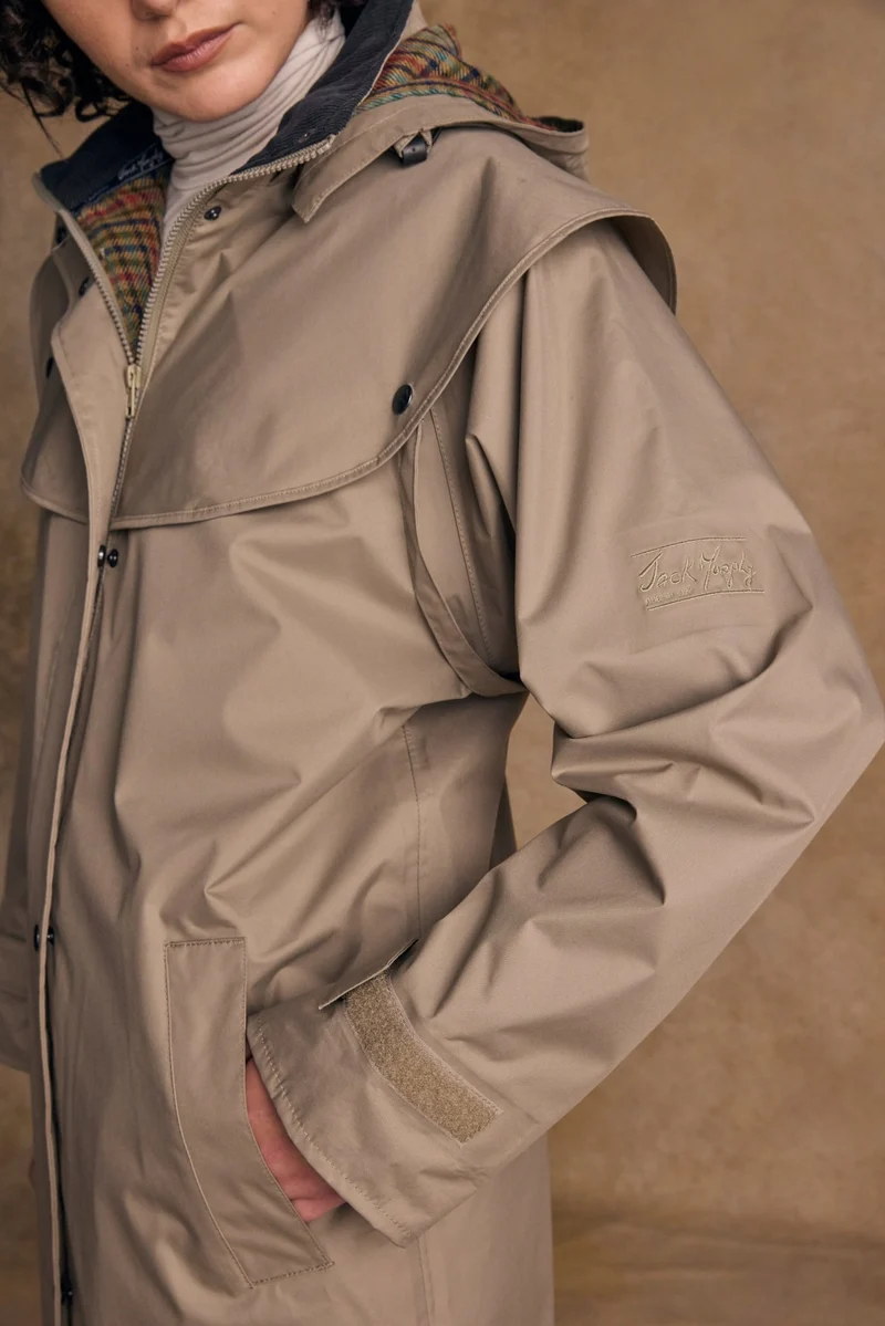 Malvern Waterproof Coat - Chinchilla