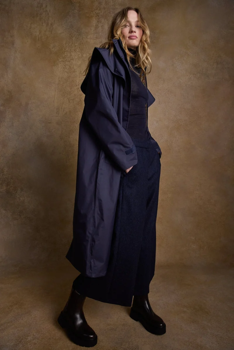 Malvern Waterproof Coat - Navy