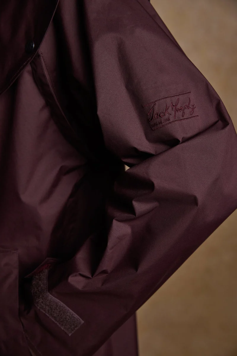 Malvern Waterproof Coat - Deep Claret