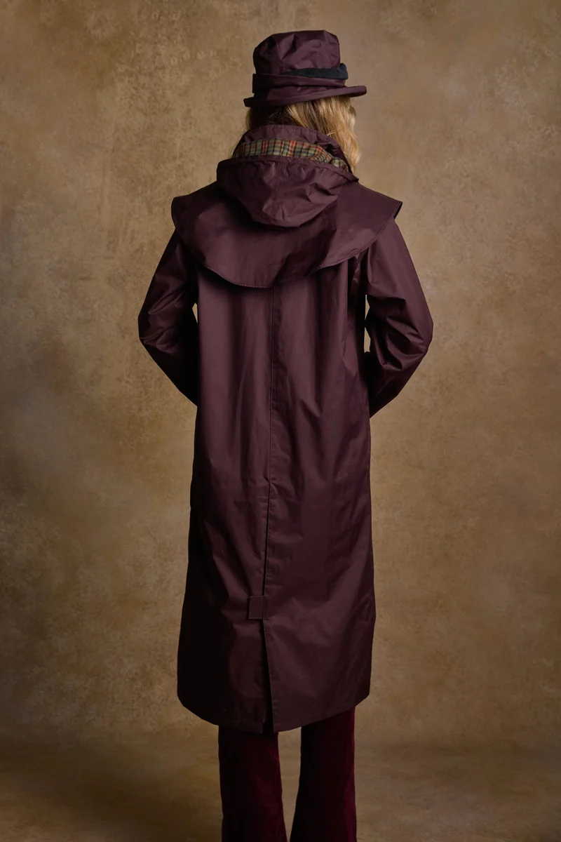 Malvern Waterproof Coat - Deep Claret