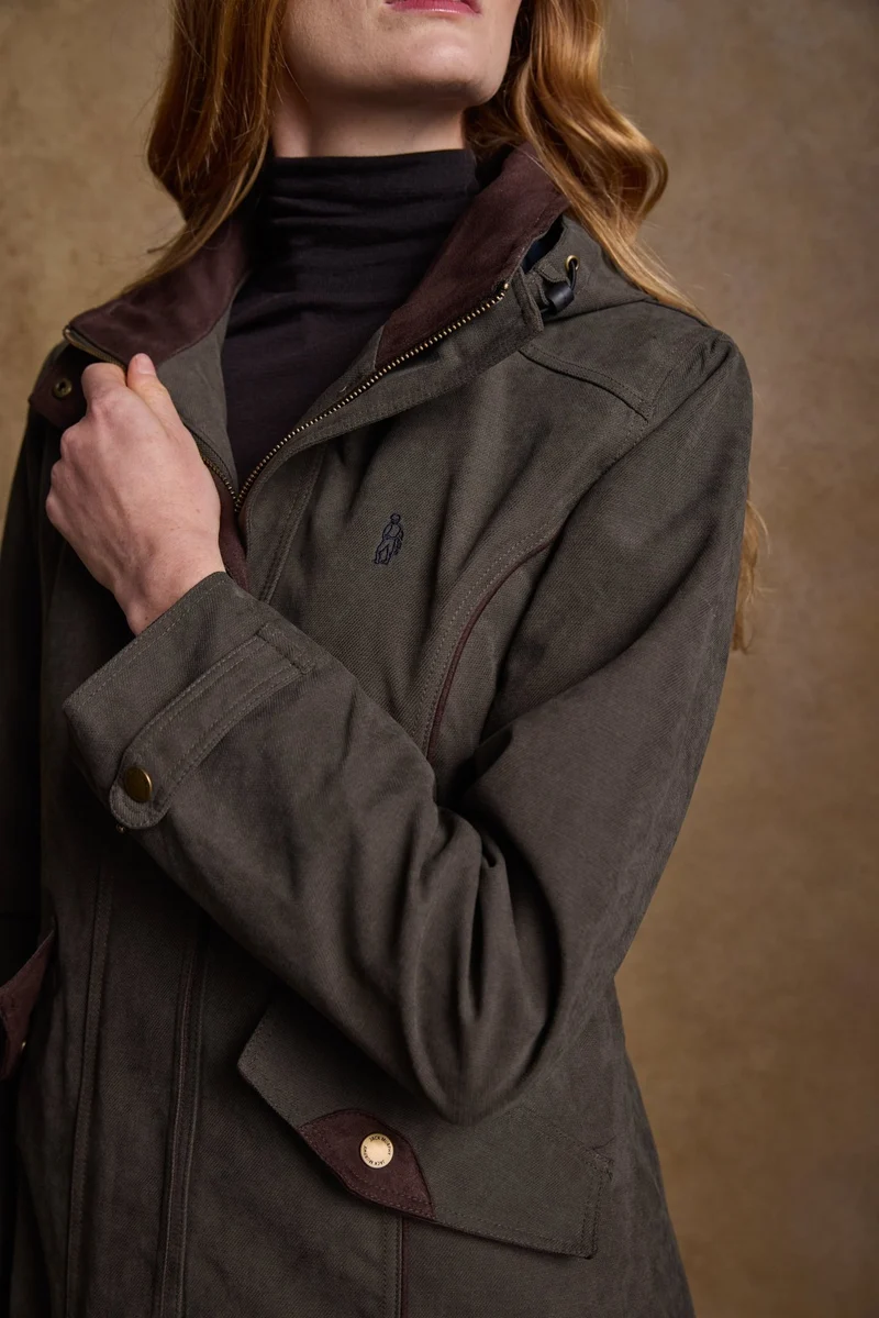 Erin Waterproof Coat - Olive