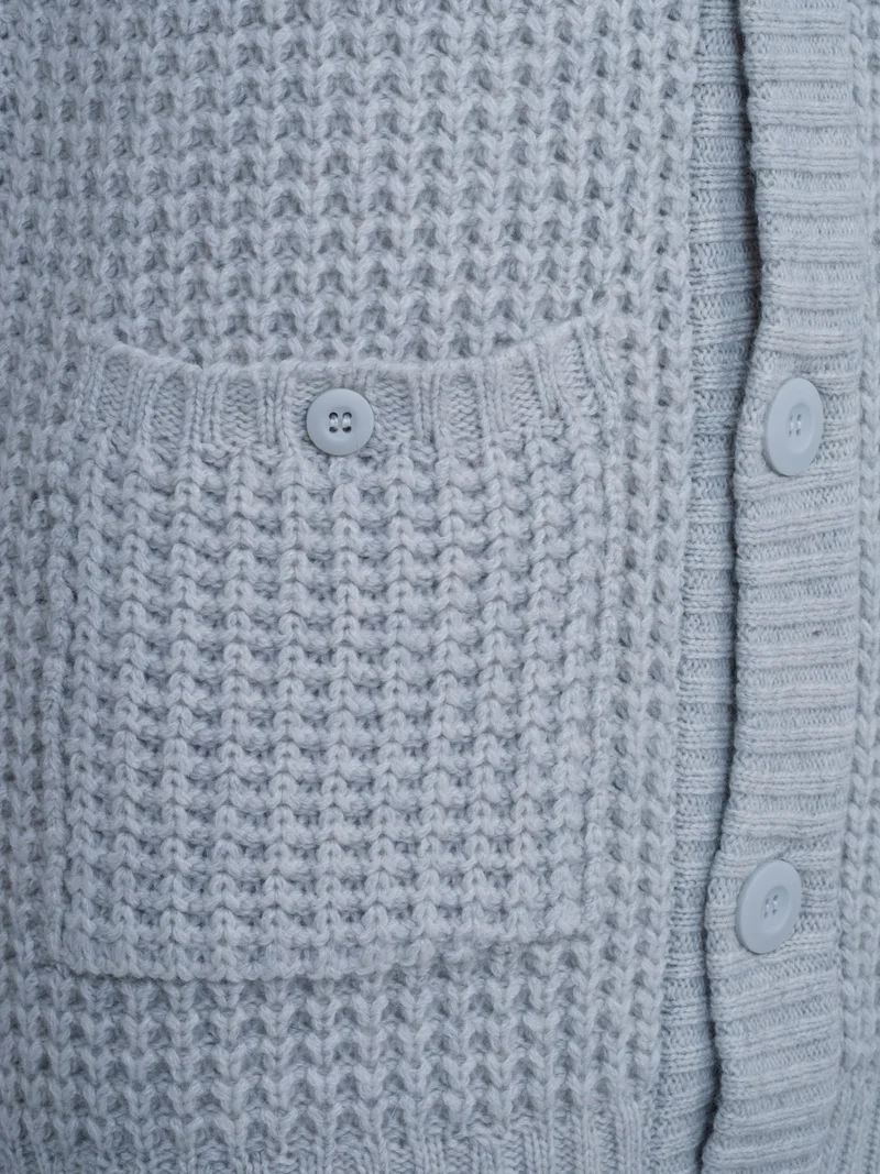 Kapuzenstrickjacke lang Smilla