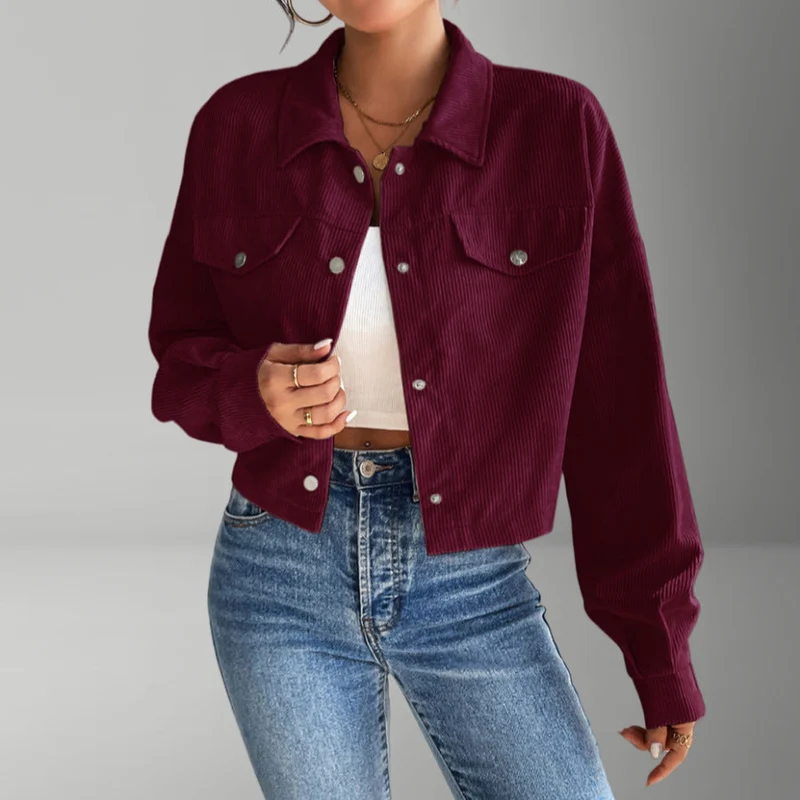 Alina | Damen Lässige Jacke für den Alltag