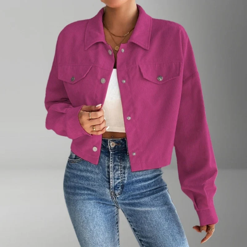 Alina | Damen Lässige Jacke für den Alltag