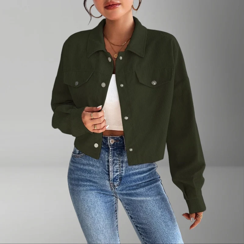 Alina | Damen Lässige Jacke für den Alltag