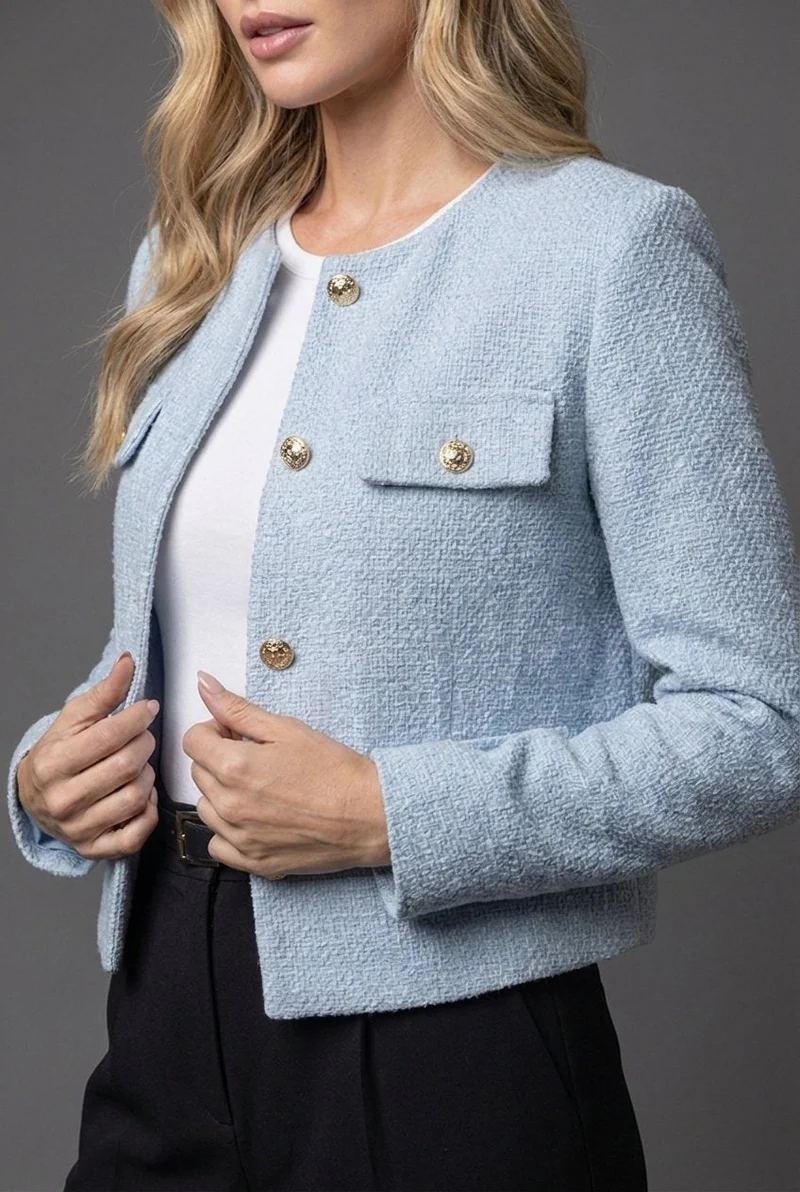 Carla | Klassische Tweedjacke Für Jeden Tag