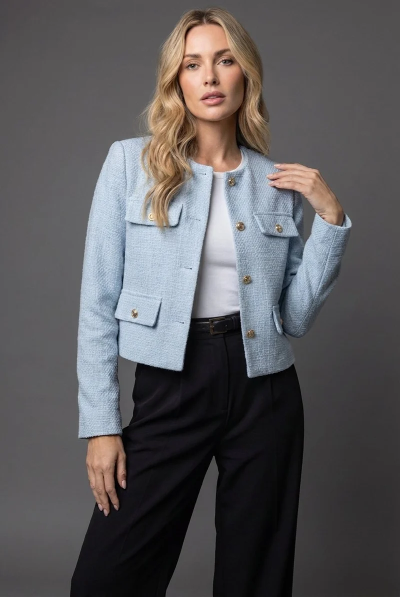 Carla | Klassische Tweedjacke Für Jeden Tag