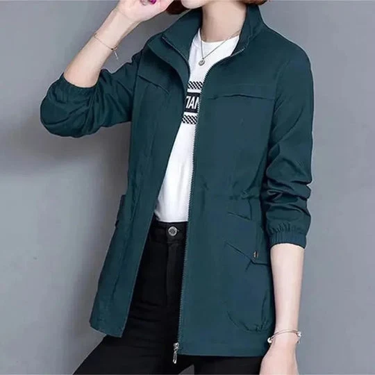 Clara | Leichte Wasserdichte Trench-Jacke für die Übergangszeit