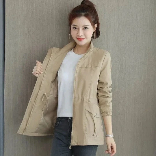 Clara | Leichte Wasserdichte Trench-Jacke für die Übergangszeit