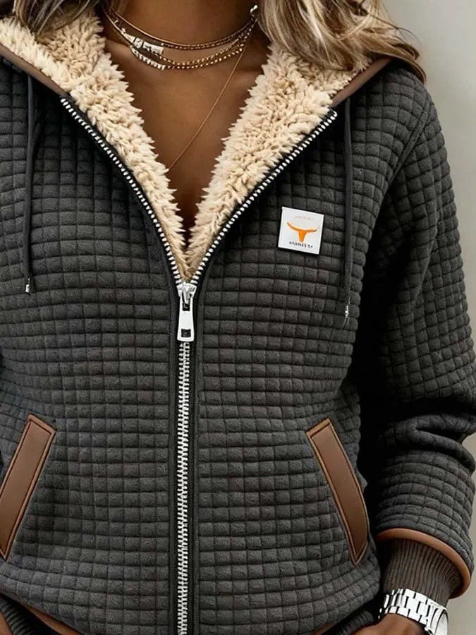 Carla | Warme Thermojacke mit Fleecefütterung