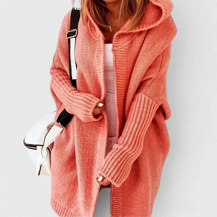 Fiona | Damen Leichte Vielseitige Strickjacke für Alltag