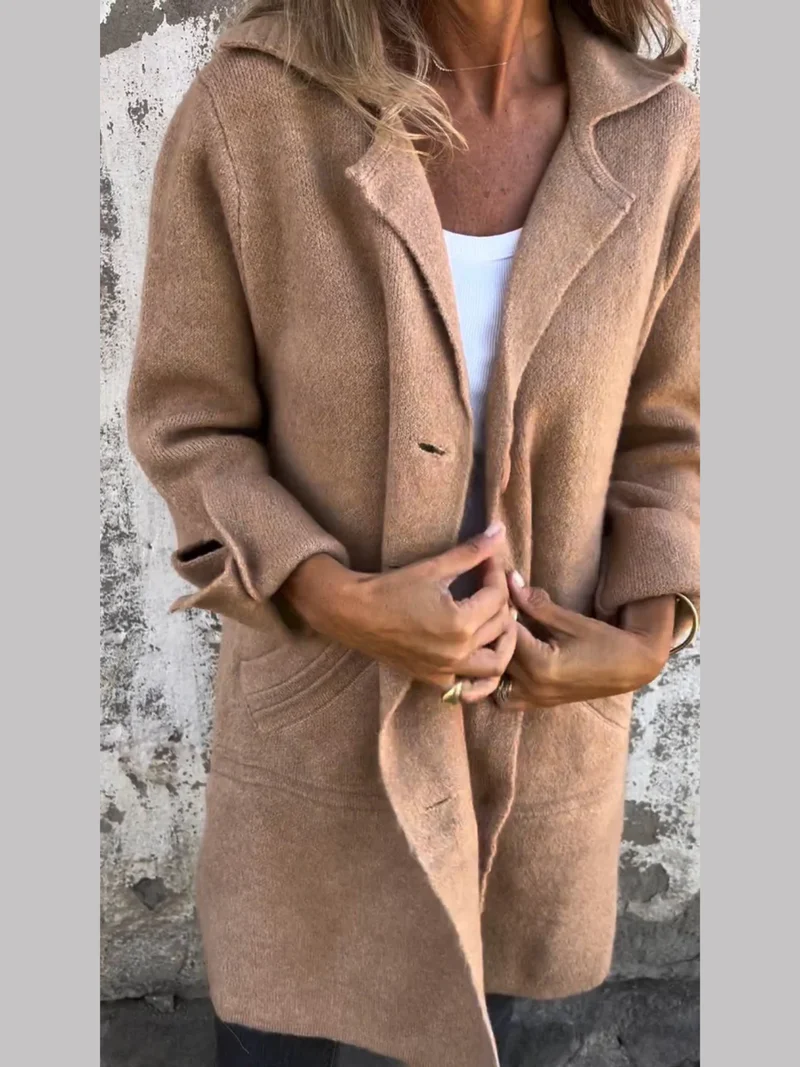 Sophie | Damen entspannte Strickjacke im lässigen Schnitt