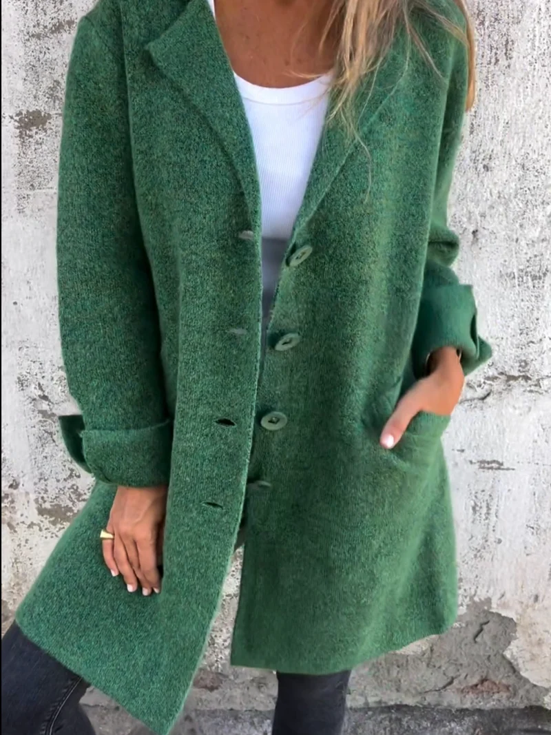 Sophie | Damen entspannte Strickjacke im lässigen Schnitt